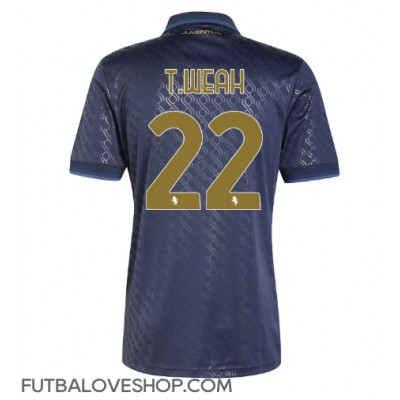 Dres Juventus Timothy Weah #22 Tretina 2024-25 Krátky Rukáv Dres Juventus Timothy Weah #22 Tretina 2024-25 Krátky Rukáv
